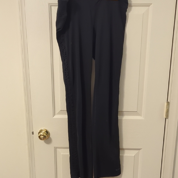 Champion Black Wide Leg Track Pants - Picture 1 of 4